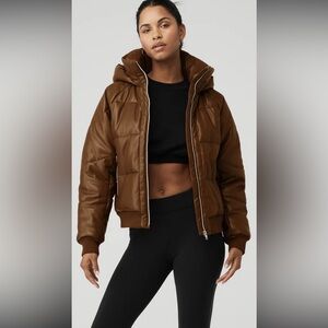 ALO Yoga Chocolate Puffer Jacket